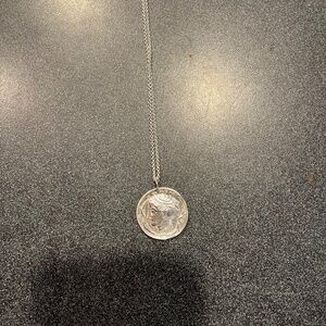 Etsy (Pamela Card) Aphrodite 22" Sterling Silver Necklace